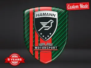 Hamann Autocollant Résine Qualité Perso Étiquette Élégante